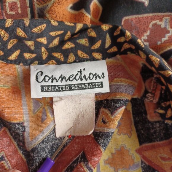 90s Vintage Lightweight Loose Fit Blazer, S/M - Picture 6 of 6